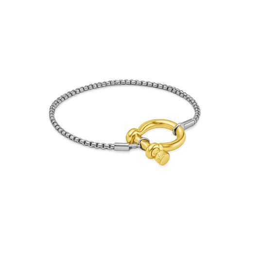A Pulseira Mosquetão Ferradura Lucky Lock