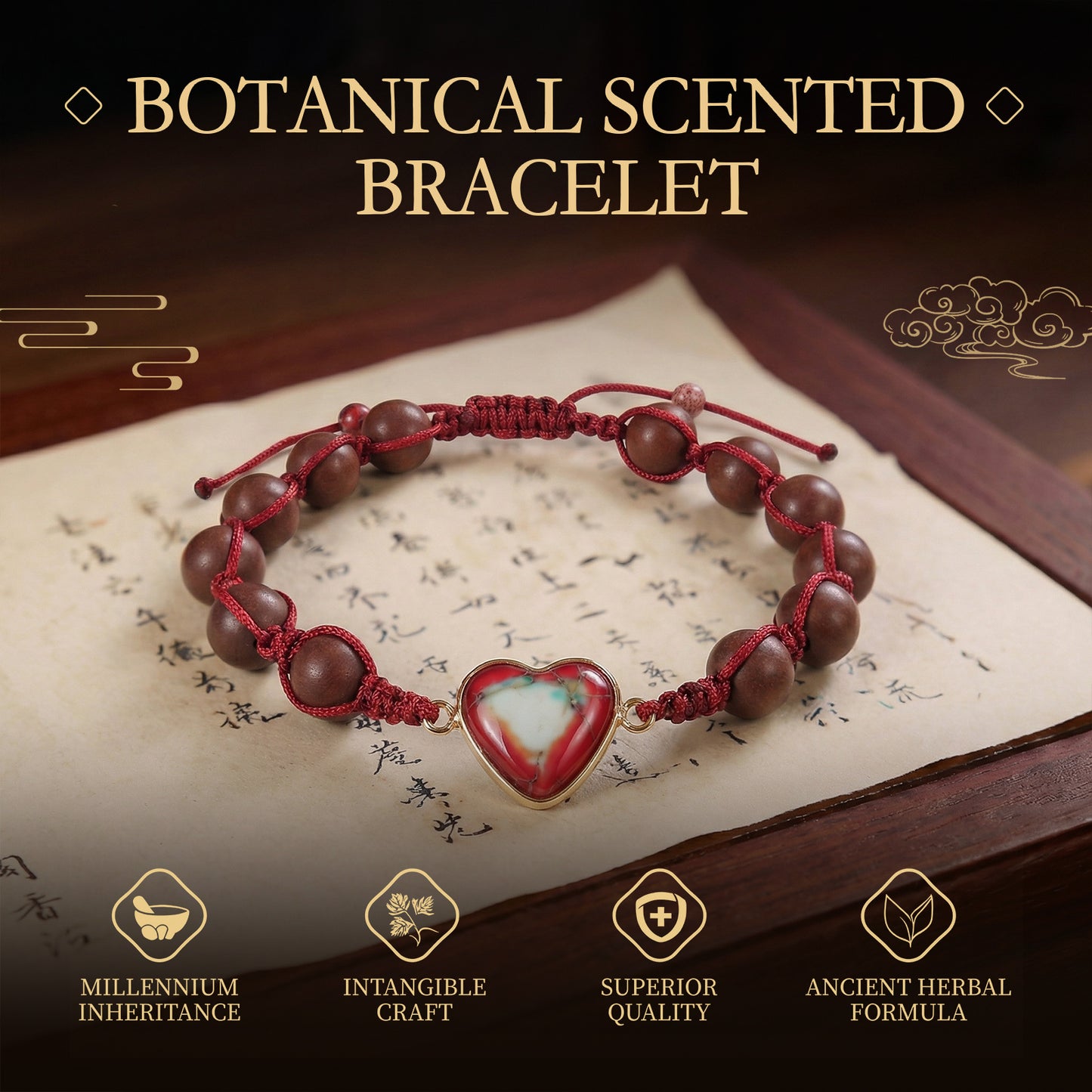 Pulseira de Ervas Chinesas