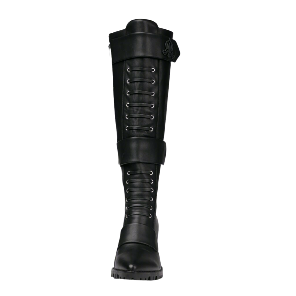 Michaela V Aspen Marta – Botas de Couro Pretas