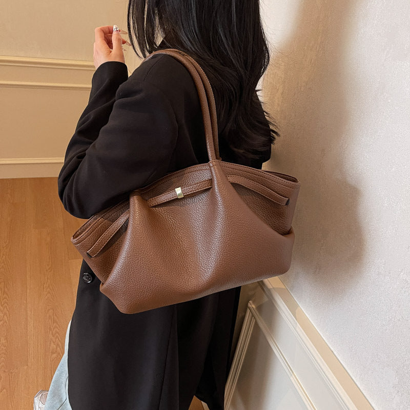Bolsa de Ombro Grande Capacidade para o Trabalho Sensação de Moda e Bagagem de Mão