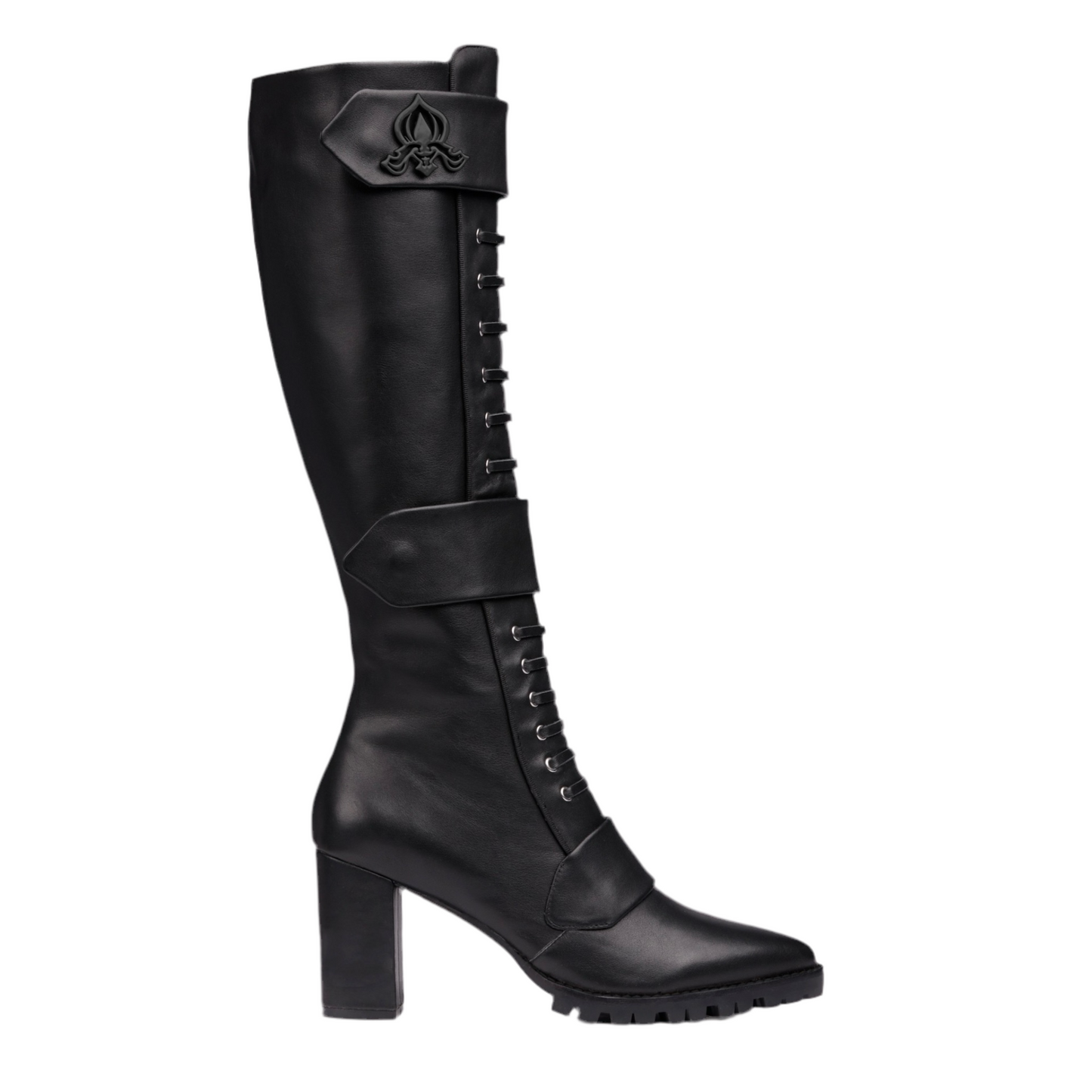 Michaela V Aspen Marta – Botas de Couro Pretas