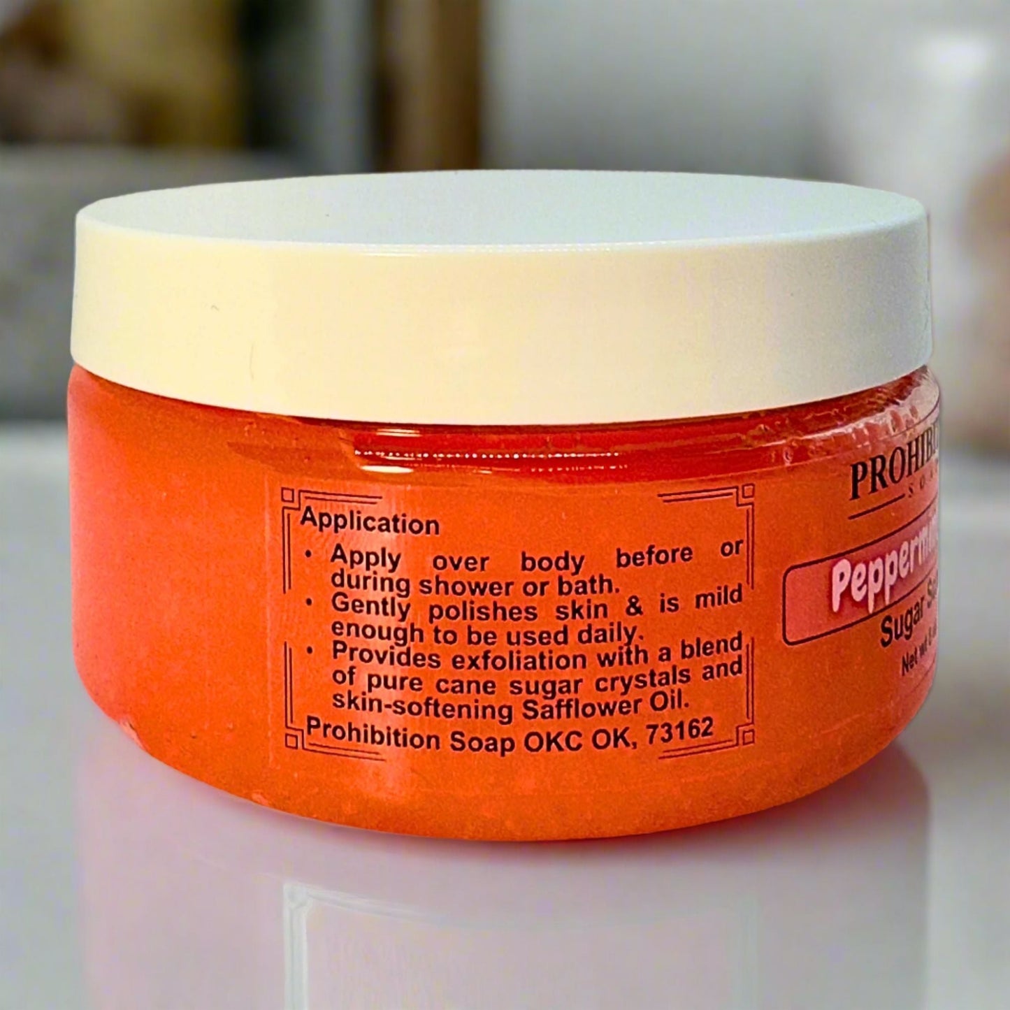 Esfoliante de Açúcar de Menta e Chocolate