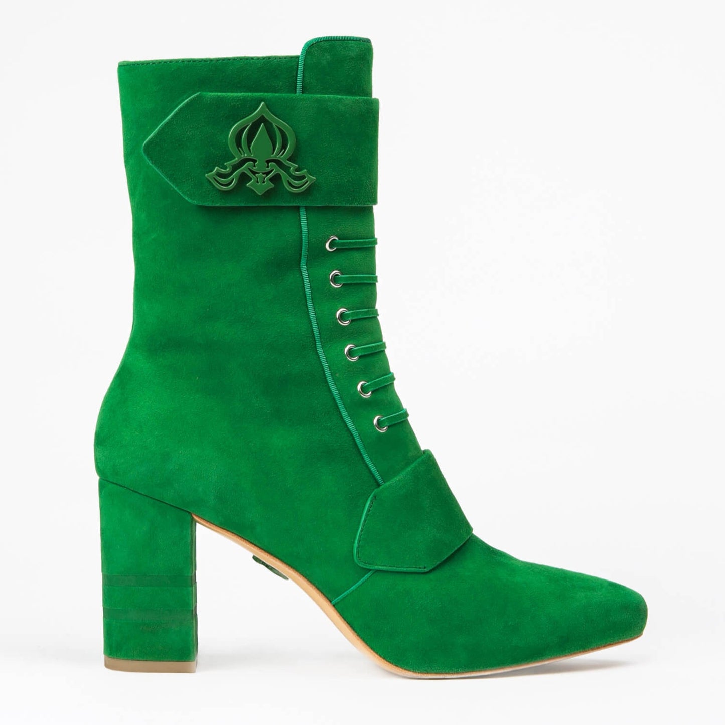 Botas de camurça verde Michaela V Marta