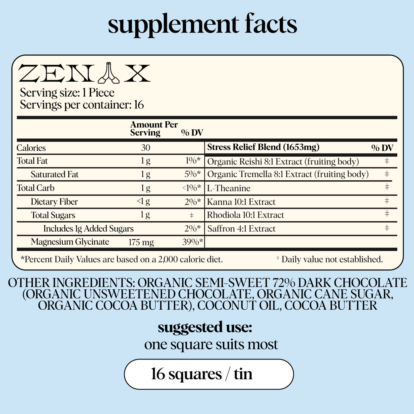 Zen-X Functional Mushroom Chocolates