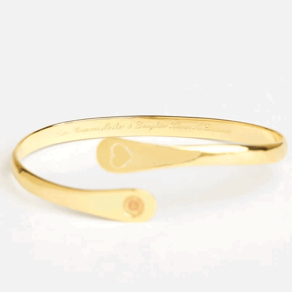 Coleção de Pulseiras Gravadas Mãe e Filha | Joias Combinando para Mães e Filhas