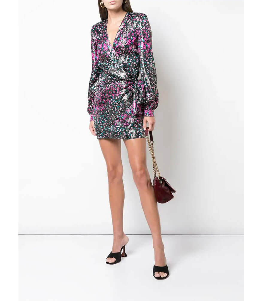 Vestido Curto Eugina Fuchsia