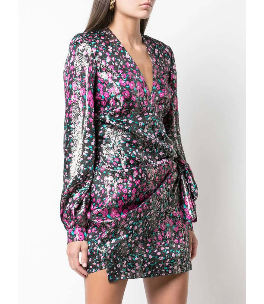 Vestido Curto Eugina Fuchsia