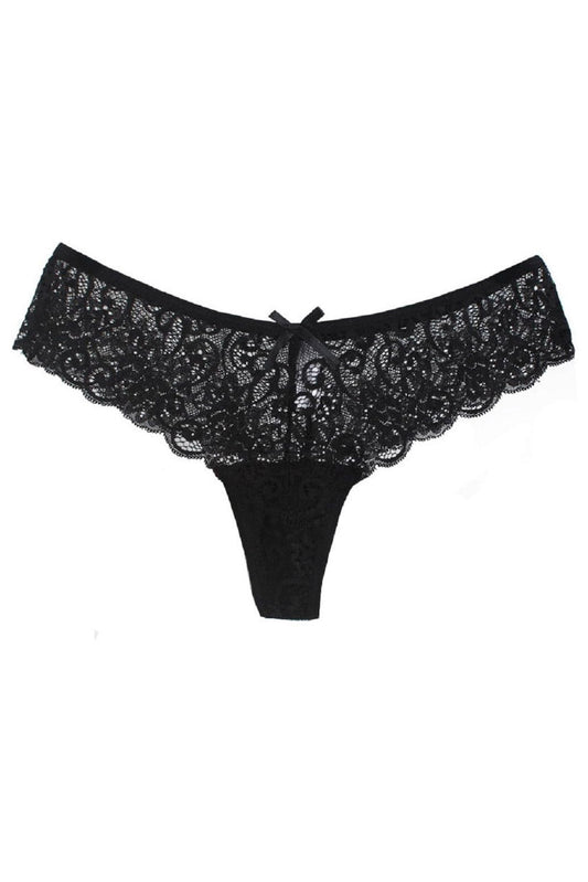 Calcinha Fio Dental de Renda