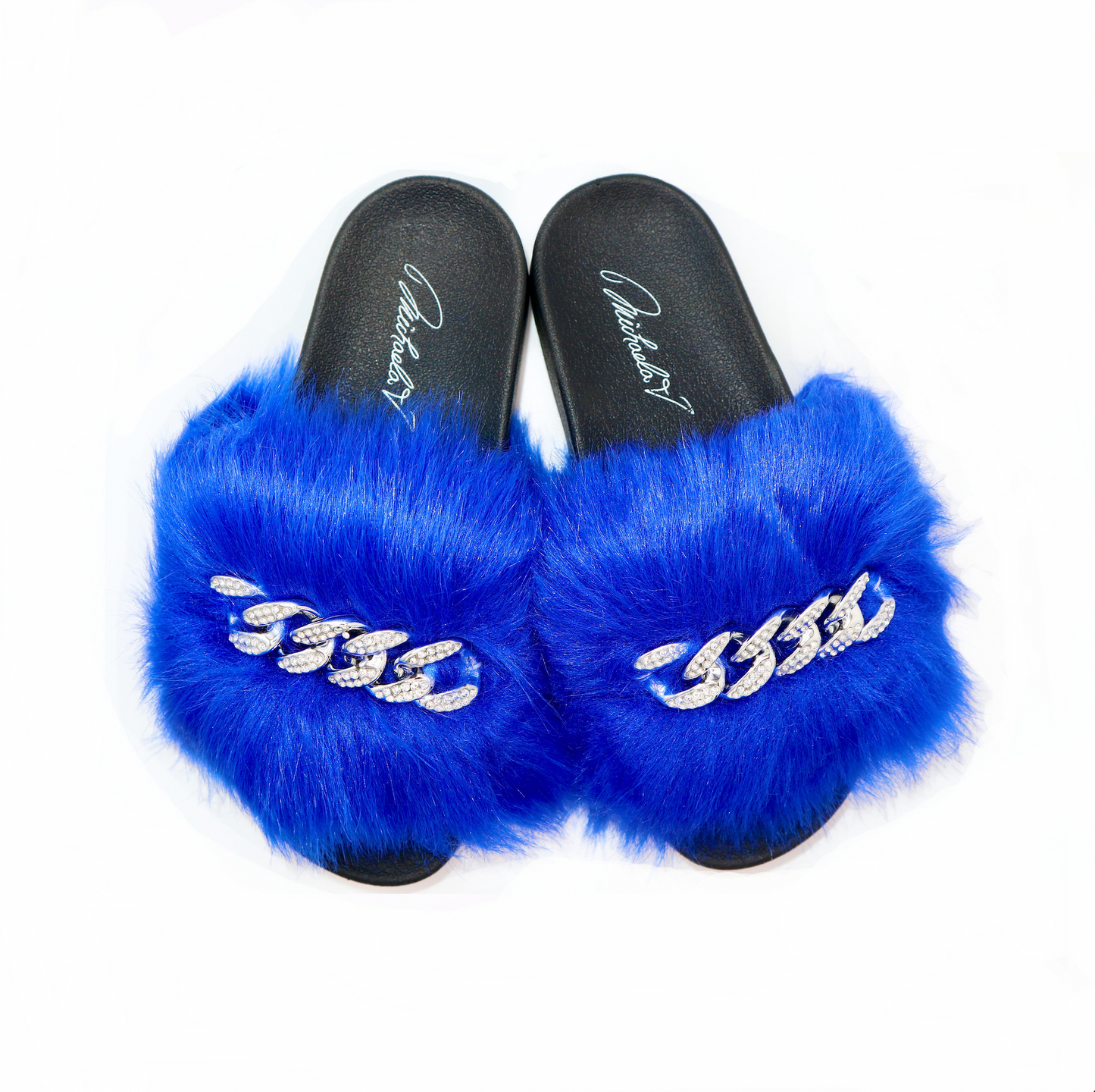 Michaela V Pantufas Azuis