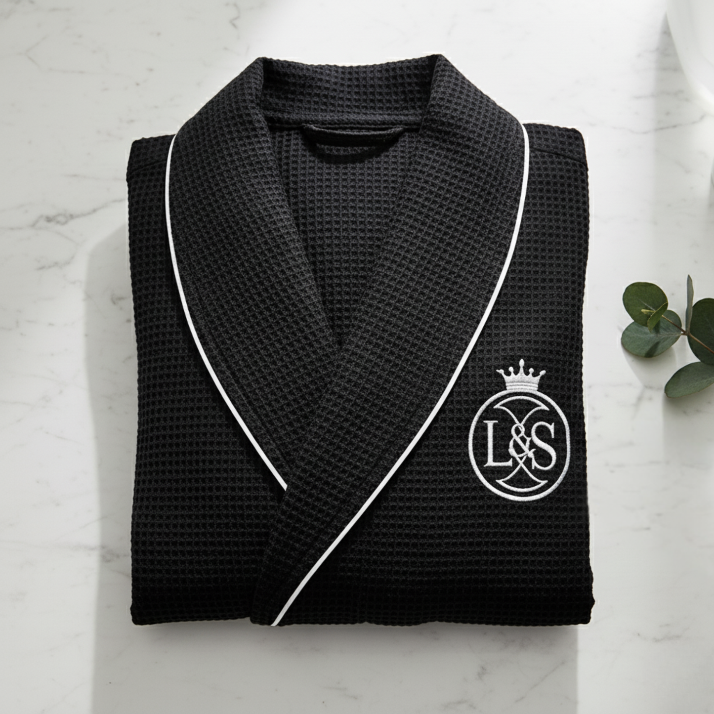 Robe Masculino de Waffle Premium