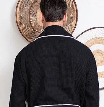 Robe Masculino de Waffle Premium