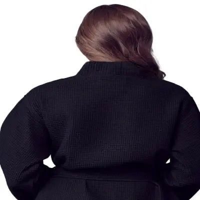 Roupão Waffle Feminino – Leve, de Secagem Rápida e Conforto de Spa