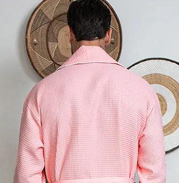 Robe Masculino de Waffle Premium