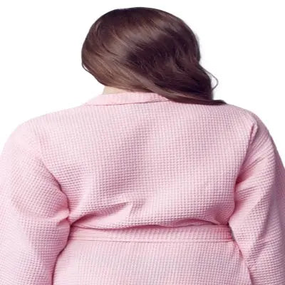 Robe Waffle Feminino na Altura do Joelho