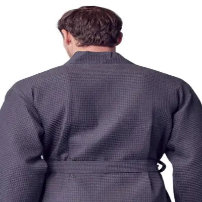 Roupão Waffle Spa para Homens - Absorvente, Leve