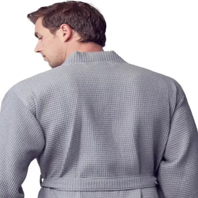 Roupão Waffle Spa para Homens - Absorvente, Leve