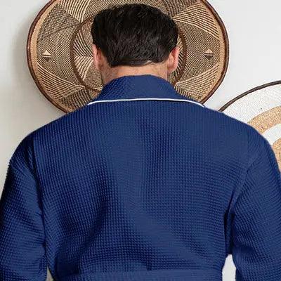 Robe Masculino de Waffle Premium