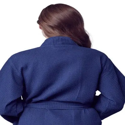 Roupão Waffle Feminino – Leve, de Secagem Rápida e Conforto de Spa