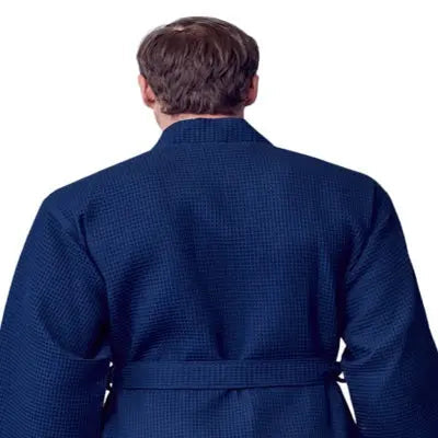 Roupão Waffle Spa para Homens - Absorvente, Leve