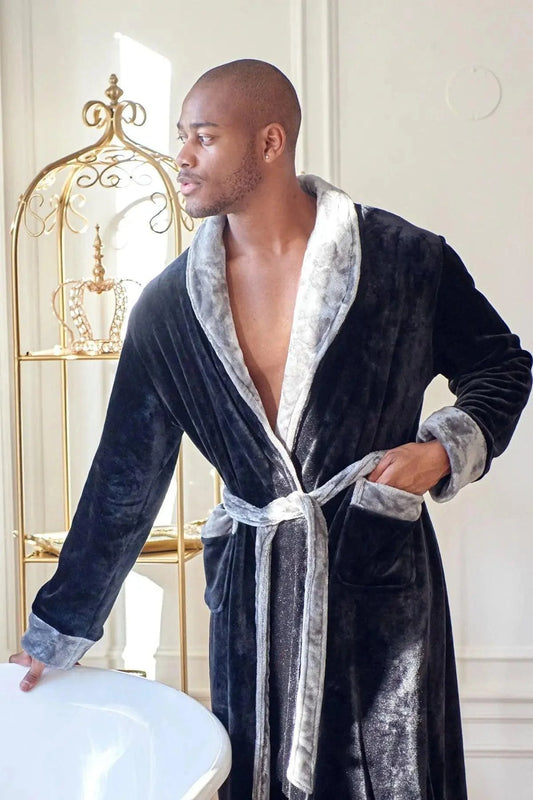 Roupões Masculinos de Pelúcia Aconchegantes – Feitos para o Conforto, Projetados para Durar