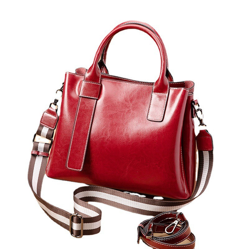 Bolsa Feminina Elegante e Versátil de Grande Capacidade, de Ombro e Transversal