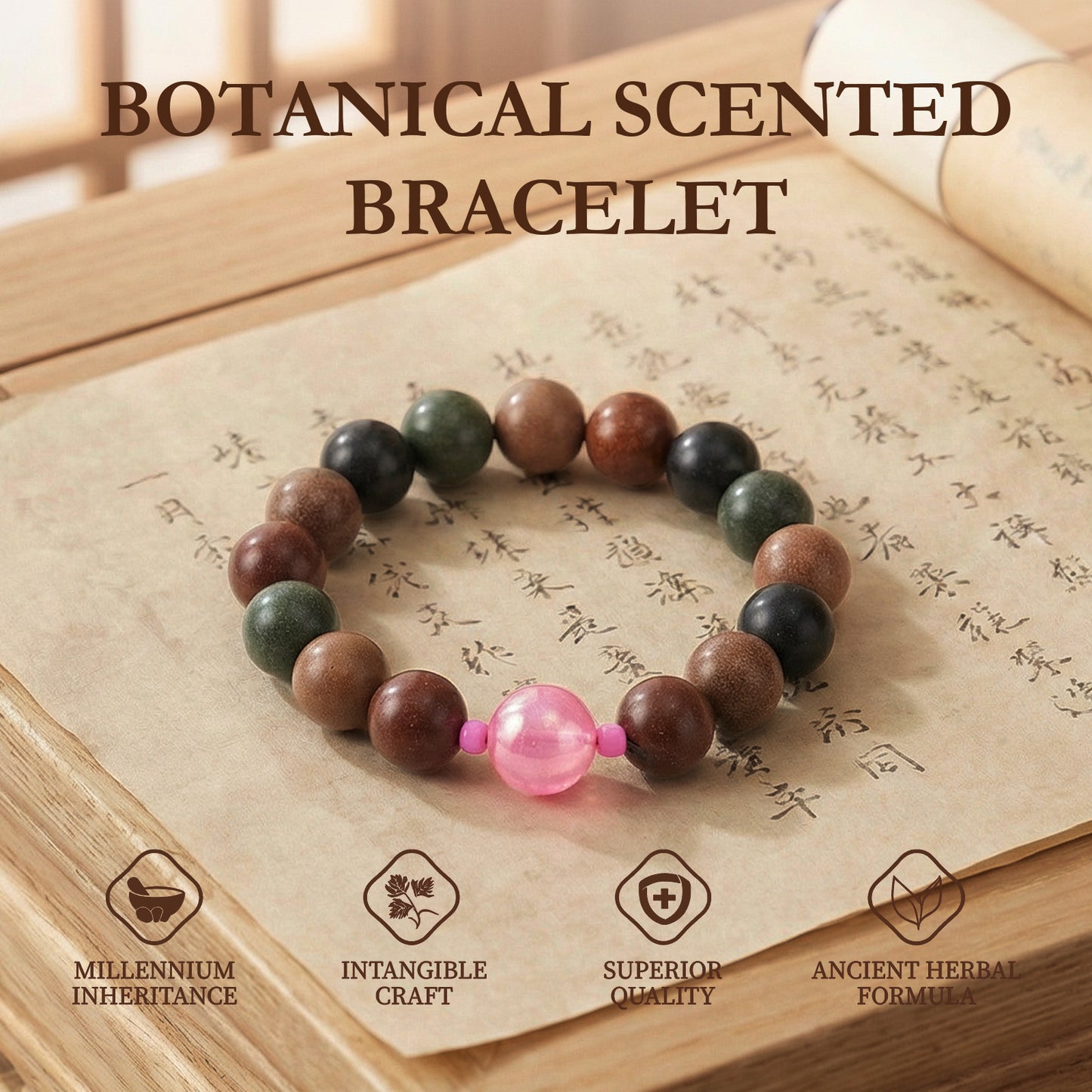Pulseira de Ervas Chinesas