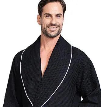 Robe Masculino de Waffle Premium