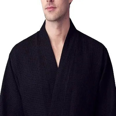 Roupão Waffle Spa para Homens - Absorvente, Leve