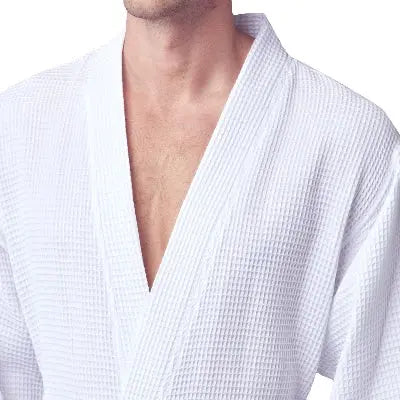 Roupão Waffle Spa para Homens - Absorvente, Leve