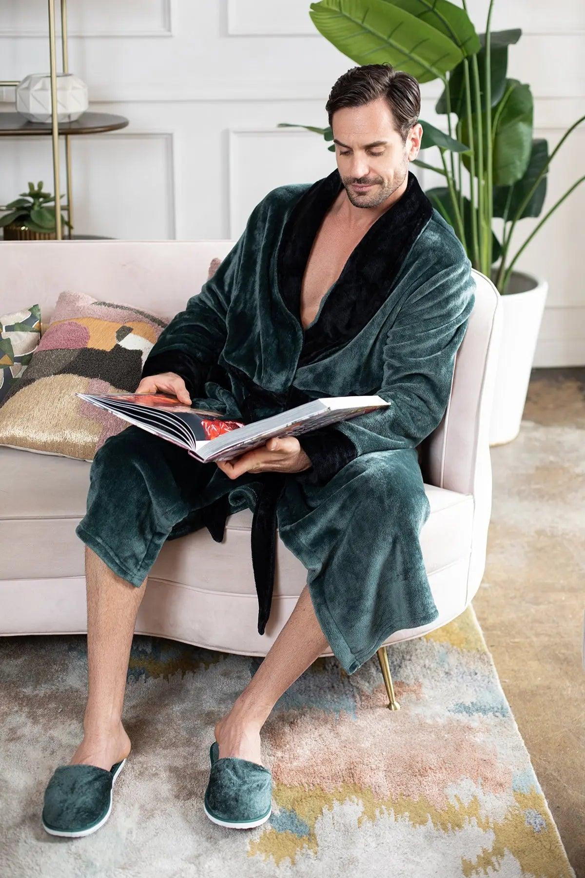 Roupões Masculinos de Pelúcia Aconchegantes – Feitos para o Conforto, Projetados para Durar