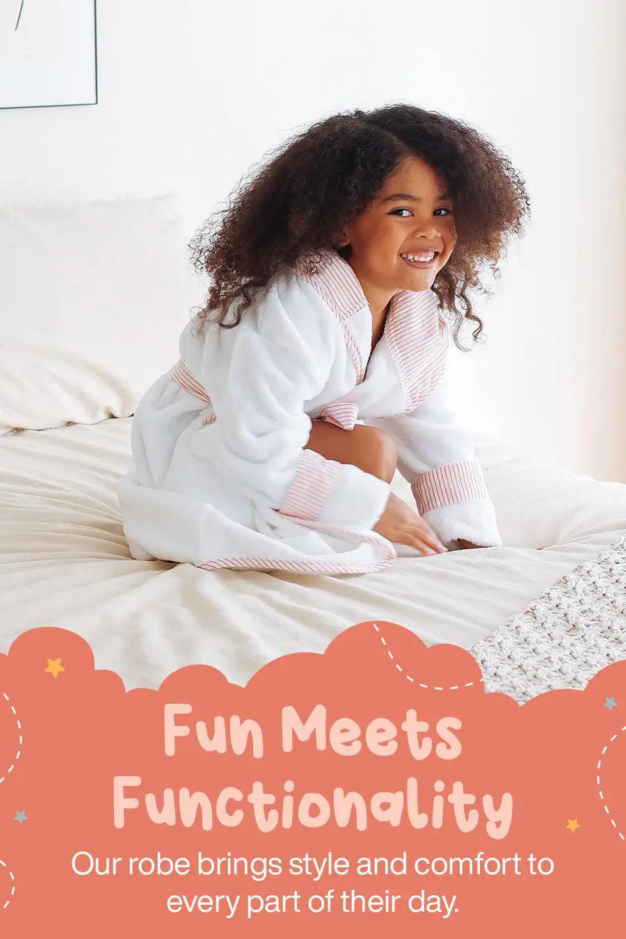 Roupão de Pelúcia Infantil – Ultramacio, Seguro e Confortável para Bebês e Crianças