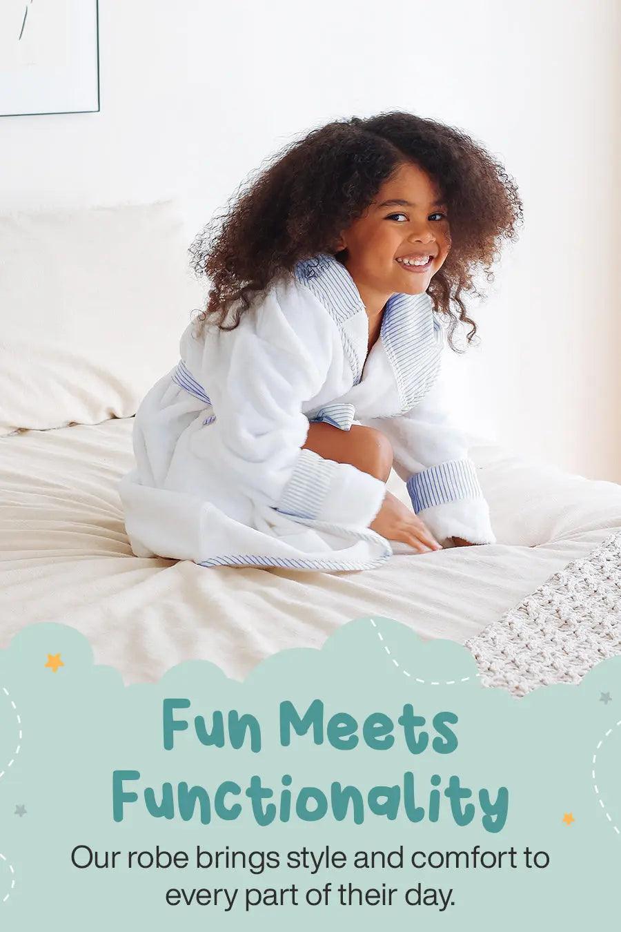 Roupão de Pelúcia Infantil – Ultramacio, Seguro e Confortável para Bebês e Crianças