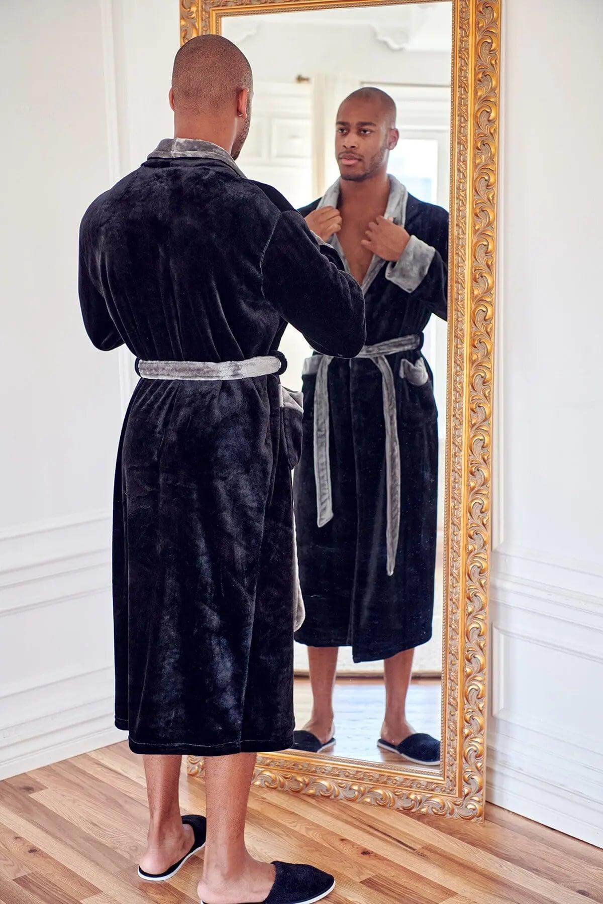 Roupões Masculinos de Pelúcia Aconchegantes – Feitos para o Conforto, Projetados para Durar