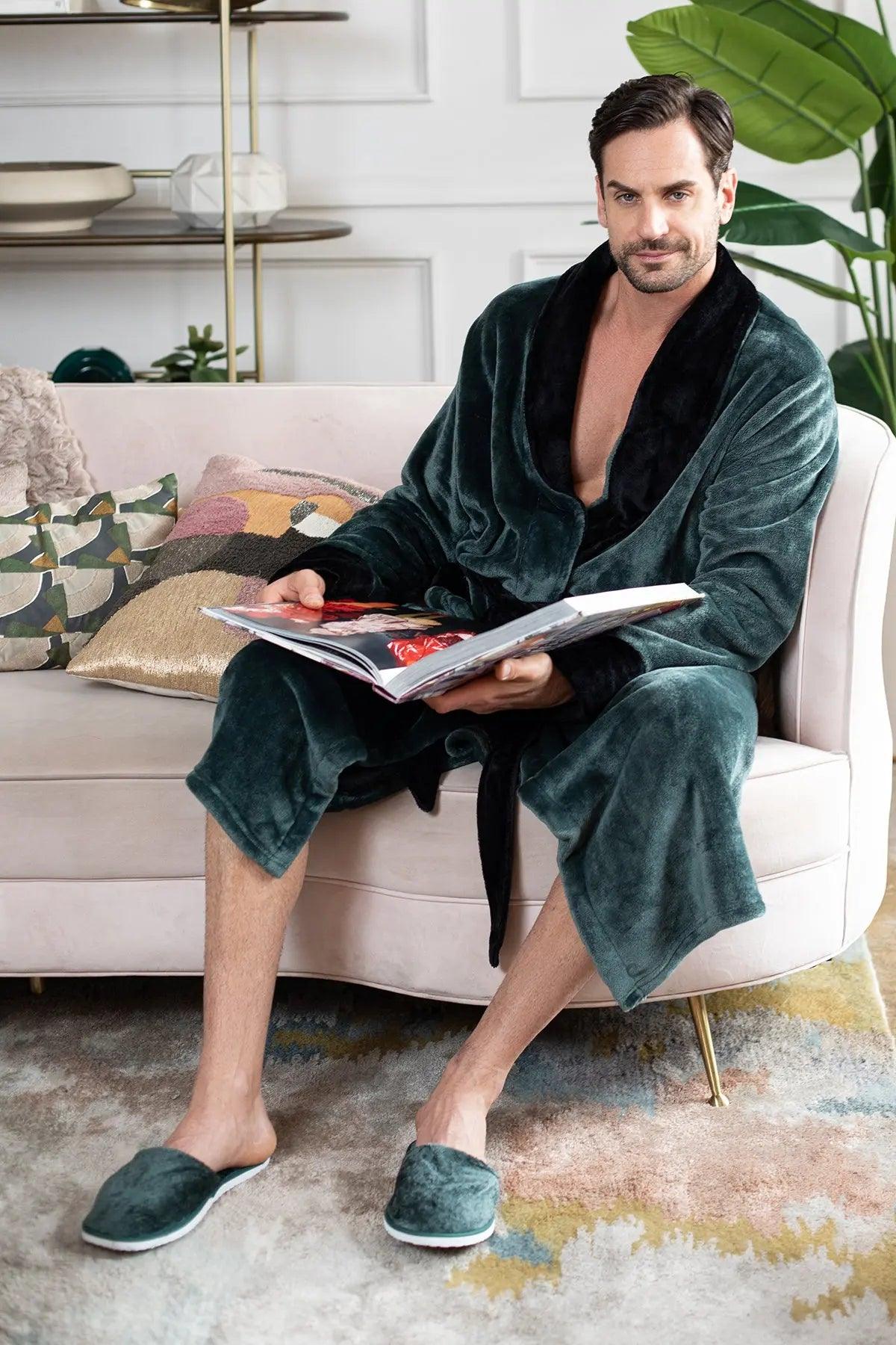 Roupões Masculinos de Pelúcia Aconchegantes – Feitos para o Conforto, Projetados para Durar