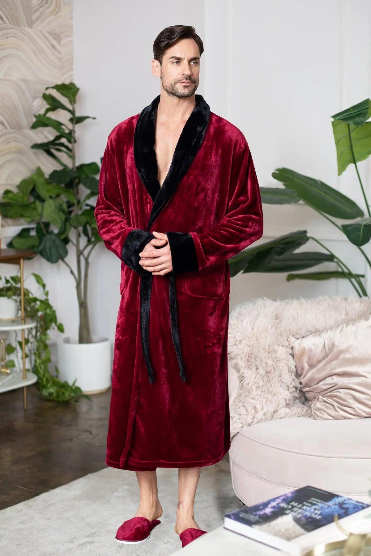 Roupões Masculinos de Pelúcia Aconchegantes – Feitos para o Conforto, Projetados para Durar
