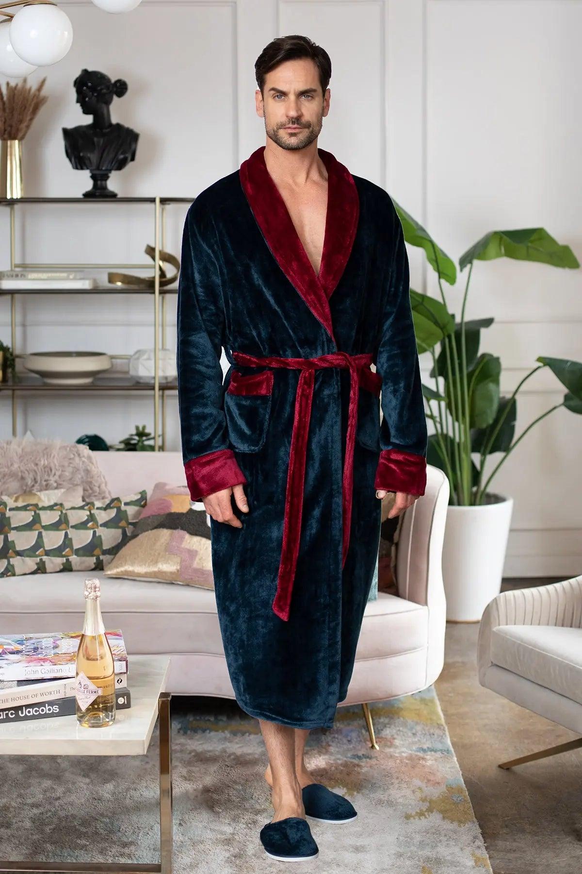 Roupões Masculinos de Pelúcia Aconchegantes – Feitos para o Conforto, Projetados para Durar
