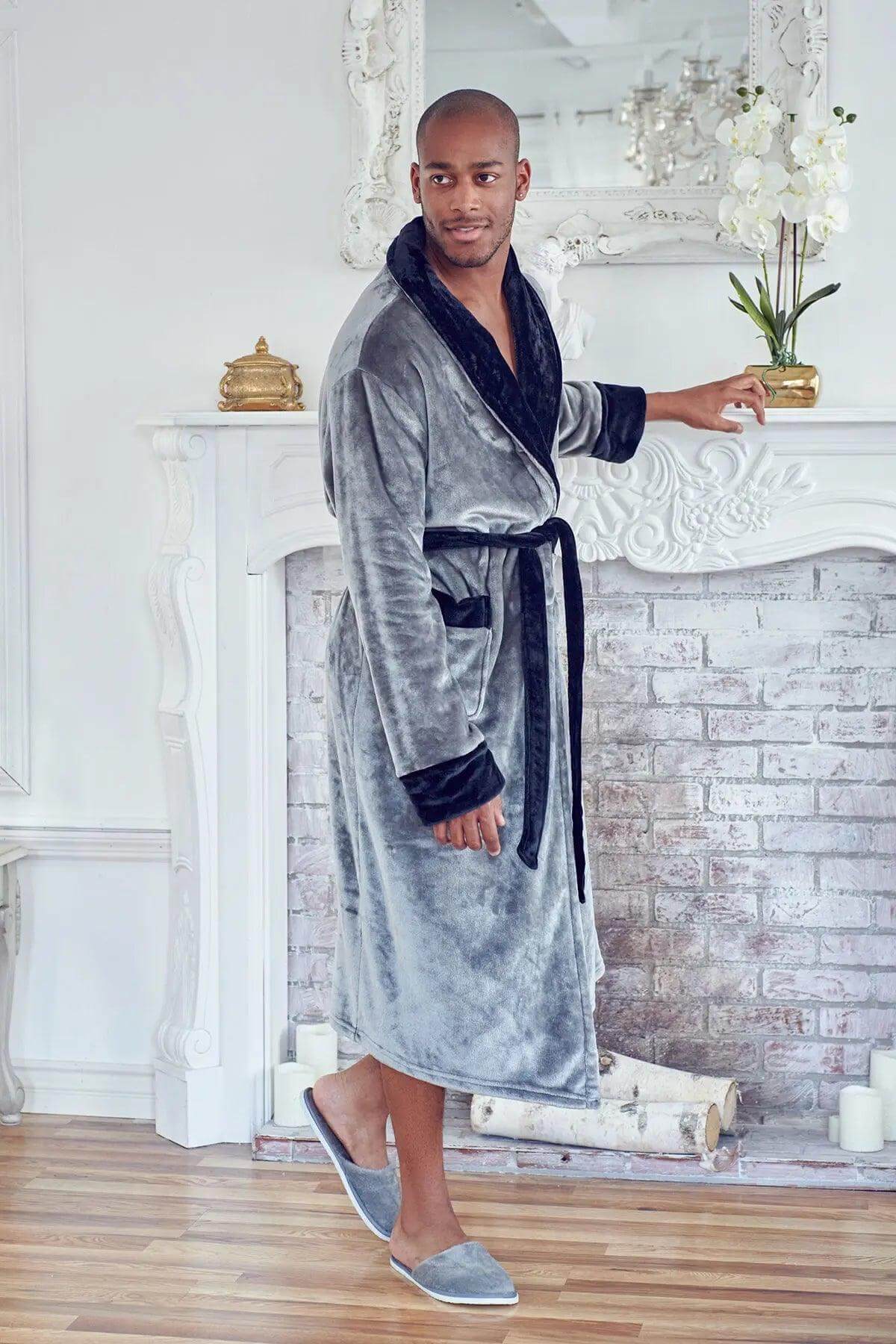 Roupões Masculinos de Pelúcia Aconchegantes – Feitos para o Conforto, Projetados para Durar