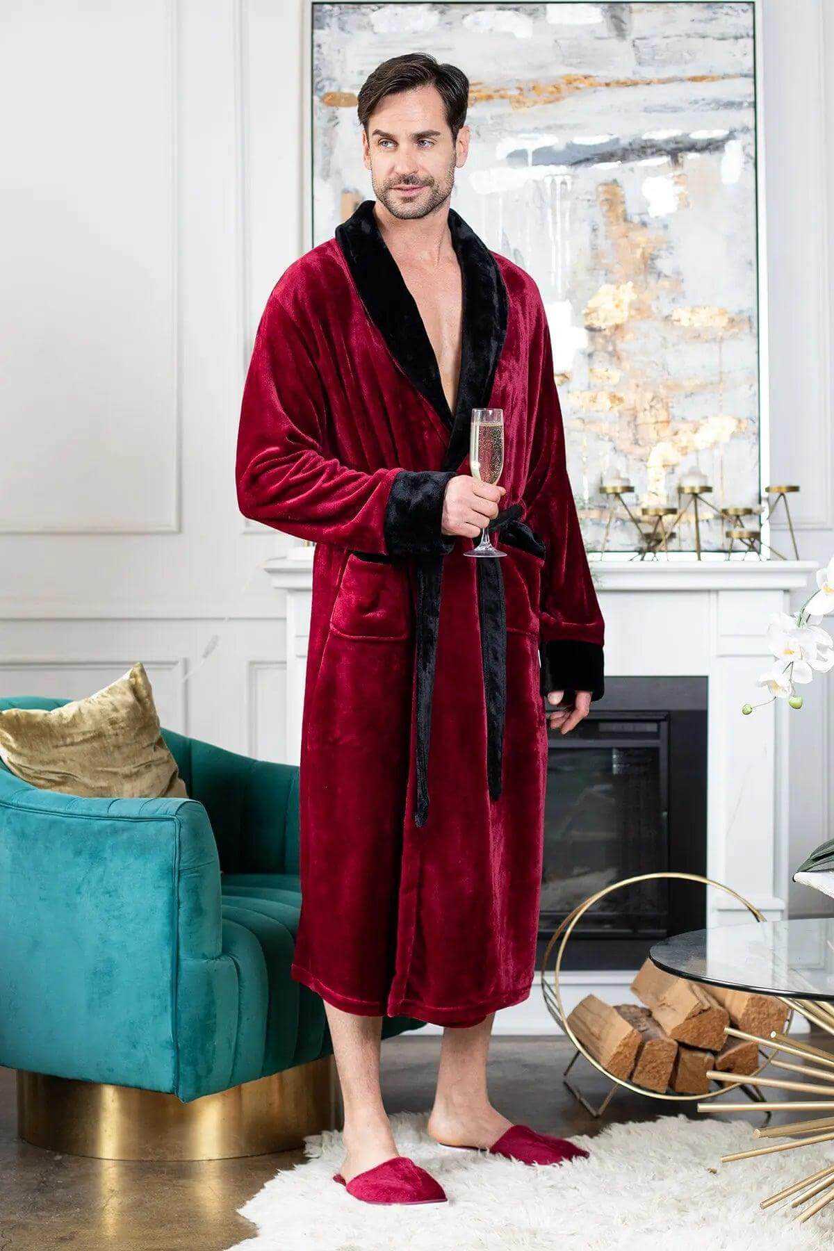Roupões Masculinos de Pelúcia Aconchegantes – Feitos para o Conforto, Projetados para Durar
