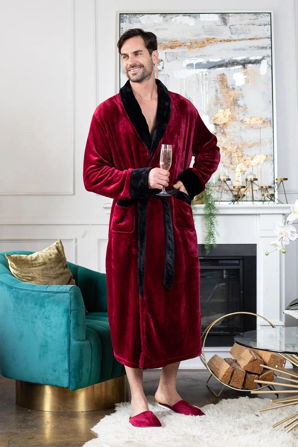 Roupões Masculinos de Pelúcia Aconchegantes – Feitos para o Conforto, Projetados para Durar