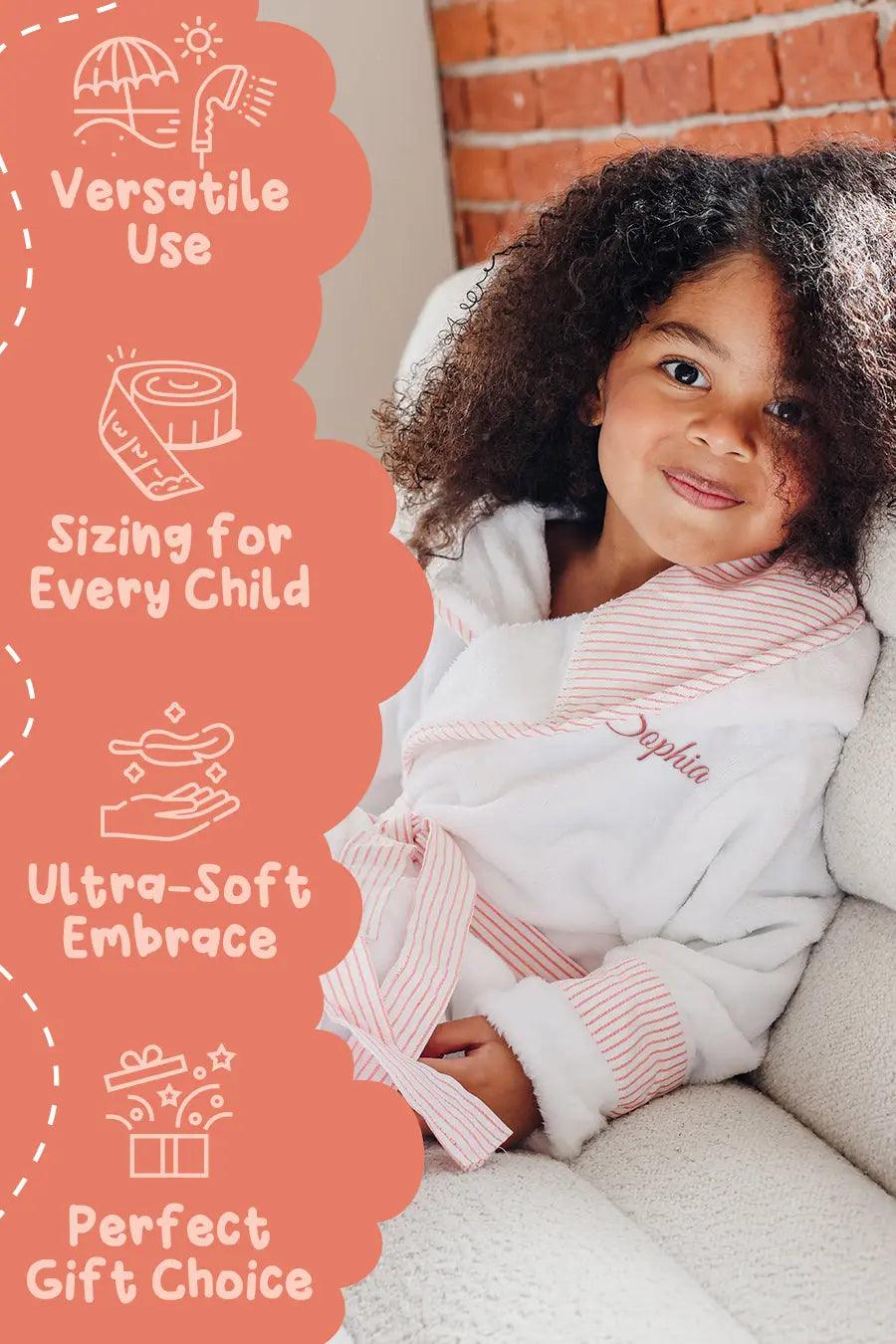 Roupão de Pelúcia Infantil – Ultramacio, Seguro e Confortável para Bebês e Crianças