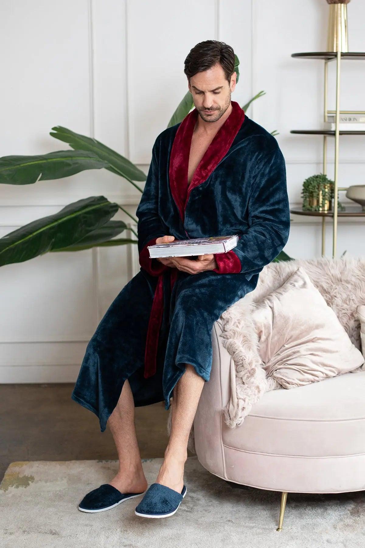 Roupões Masculinos de Pelúcia Aconchegantes – Feitos para o Conforto, Projetados para Durar