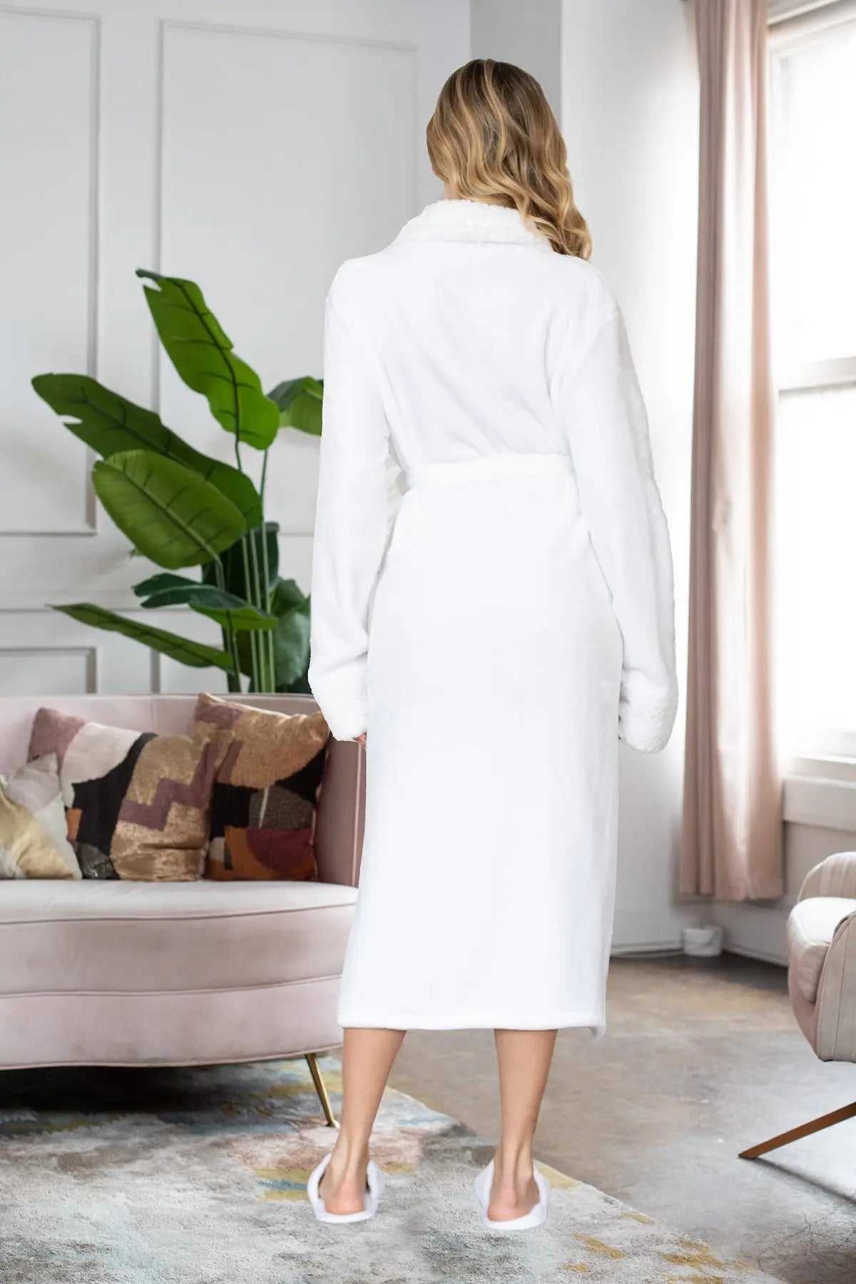 Roupão Feminino de Pelúcia Ultra Macio